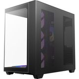 Odea Antec C5 Argb Siyah, 7 x 120MM Argb Pwm Fan Dahil, 4mm Kavisli Temperli Cam, Çift Odalı Tasarım, Tip-C 3.2 Gen 2, Mid-Tower Atx Oyuncu Kasası - 130 W