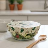 Odea Apithecary Balmumu Gıda Sargısı - Avakado Desenli-Organik– Yeniden Kullanılabilir - Çevre Dostu - Sıfır Atık - Ekmek ve Sandviç Sargısı - Sürdürülebilir- Yeniden Kullanılabilir, 3'lü Set (S,m,l) - 1 - 0