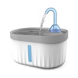 Odea Aquata Otomatik Kedi Su Pınarı Ultra Sessiz Kedi Su Sebili 40DB USB Bağlantılı 2,3 Lt (Mavi, Standart)