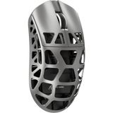 Odea Attack Shark R3 Magnezyum Alaşımlı Kablosuz Gaming Mouse – 46G Ultra Hafif, Pixart PAW3395 Sensör, 8k Tepki Hızı, Bt/2.4g/kablolu Üçlü Mod, 26000 Dpı, Windows/xbox/ps Uyumlu - Silver Grey - Adaçayı