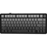 Odea Attack Shark X85 Mekanik Kablosuz Gaming Klavye – 75% Kompakt Tasarım, Gasket Montaj, Döner Kontrol Tuşu, 5 Katmanlı Yastıklama, Bt5.0/2.4g/usb-C, Rgb Aydınlatma, Hot-Swap, Pbt Keycap – Moonlit