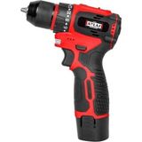 Odea Attlas Atbl 12 CDD-202C 12V Kömürsüz Darbeli Matkap, Li-Ion, 1400 Dev/dk, 2.0AH, 10 Mm, Kırmızı, 2 Akü Dahil