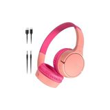 Odea Belkin Soundform Mini Çocuk Kablosuz Kulaklık (Pembe) – Dahili Mikrofon, 30 Saat Çalma, Eğlenceli Çıkartmalar, Okul ve Seyahat Için, Iphone, Ipad, Galaxy Uyumlu