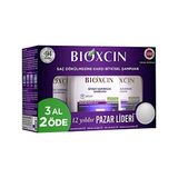 Odea Bioxcin Siyah Sarımsak Şampuan 3 x 300 ml – Saç Dökülmesine Karşı, Biocomplex B11 ve Bitki Ekstreli Güçlendirici Formül – 3 Al 2 Öde