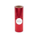 Odea Bolivo Premium Hobi Varak, El Sanatları, Dekorasyon ve Kendin Yap (Dıy) Süsleme Folyosu (Kırmızı, 10 cm x 5 Mt)