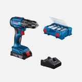 Odea Bosch Gsb 185-LI Akülü Darbeli Matkap (1 x 2.0AH + Gal 18V-20 + 82 Parça Aksesuar Seti)