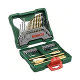 Odea Bosch Home And Garden X/line 40 Parça Aksesuar Seti, Matkap Uçları, Vidalama Uçları, Üniversal Tutucu, Havşa Açıcı, Uzun Ömürlü, Yeşil