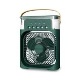 Odea Buharlı Hava Soğutucu, 26X19X8 cm Taşınabilir Portatif Klima, 330 Ml, Mobil Sulu Klima, 3 Rüzgar Hızı, 3 Sis Modu, Buzlu Vantilatör 5 Sprey Delikli ile Renkli LED Işıklı- HR025 [enerji Sınıfı