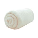Odea Bundera Nomi Bebek Battaniyesi Yeni Doğan Bebek Beşik Puset Kundak Peluş Battaniye 100X120 cm (Beyaz) - 58 x 42 cm - 1 x 32 x 27 cm