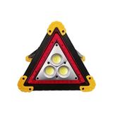 Odea Busstier Güneş Enerjili Şarj Edilebilir Işıklı Üçgen Reflektör, LED Projektör Trafik Acil Durum Feneri Flaşör, 5 Farklı Mod, Uzun Süreli Kullanım [enerji Sınıfı A++]
