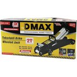 Odea Chermik Dmax DMX-4199 (2 Ton & Arabalı - Tekerli - Timsah) Kriko (Min.yükseklik: 125MM & Max.yükseklik: 300MM)*4 - 0-Siyah - 100 cm