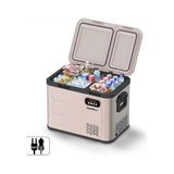 Odea Coolist CLK50D 12/24V/220VOLT 49 Litre Çift Bölmeli Outdoor Kompresörlü Bluetooth Bağlantılı Oto Buzdolabı