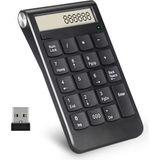 Odea Coverzone Mini Sayısal Tuş Takımı, USB Bağlantılı Klavye, Nümerik Keypad, Sayı Girişi ve Hesap Makinesi Fonksiyonu, Kompakt Tasarım, Type-C Hızlı Veri Girişi, Siyah | ZR1273