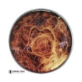 Odea DA-4390-SD-SC016 Darbuka Derisi Dx Serisi Skyndeep Cleartone 9inc 38INC Collar Crimped Hoop Yellow Mist Desenli