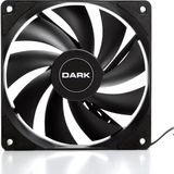 Odea Dark 120MM 36 Cfm 1200 Rpm Siyah Kasa Fanı (DKCCF123R) - 0-Bordo
