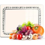 Odea Decovetro Cam Kesme Tahtası ve Sunumluk ve Sunum Tabağı Good Life 30X40 cm - 0 - 19 L