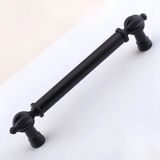 Odea Defne Metal Siyah Kulp 128 mm Mobilya Çekmece Mutfak Dolabı Dolap Kapak Kulpları Kulb Kulpu