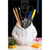 Odea Dekoratif Kapüşonlu Hoodie Tasarımlı Kalemlik Organizer & Masa Üstü Biblo - 41 Delft Blue