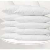 Odea Denizli Çeyiz 10'lu Pamuklu Beyaz Fermuarlı 50X70 cm Iç Yastık Kılıfı - 001-Renkli