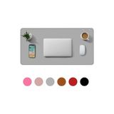 Odea Deri Mouse Pad Laptop Bilgisayar Geniş Masa Matı 80X40 AL3023 (Taba) - Ahşap
