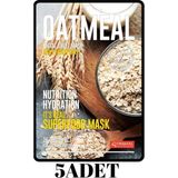 Odea Dermal Superfood Besleyici ve Nemlendirici Tüm Cilt Tipleri Için Yulaf Yüz Maskesi 5 Adet