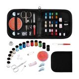 Odea Dikiş Seti - Taşınabilir Mini Acil Durum ve Seyehat Dikiş Kiti | Iplik, Iğne, Makas, Mezura Dahil | Seyahat ve Ev Kullanımı Için | Kadın & Erkek Hediye Seti (Set-3)