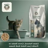 Odea Doğal Çam Peleti Kedi Kumu 5 kg (10L) Yavru/yetişkin Kediler ve Kemirgen Hayvanlar IÇIN%100 Biyobozunur - Astımlı ve Alerjik Kediler Için Uygun - Kimyasal Içermeyen - Yüksek Emiş Gücü