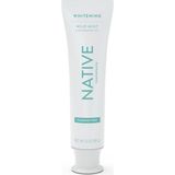 Odea Doğal Türevli Temizleyicilerden ve Dişleri Güvenle Beyazlatan Basit Malzemelerden Yapılan Doğal Diş Macunu, 4,1 Oz, Yabani Nane Yeşili Florürsüz - 1 Sayısı - 00-Siyah - Beyaz