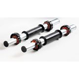Odea Ecgspor 2 Adet 45 cm Krom Dambıl Barı+ 4 Adet Özel Sıkıştırma Aparatı
