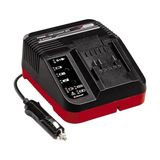 Odea Einhell Orijinal Şarj Cihazı Power X-Car Charger 3A Power X-Change (Li-Ion, 18 V, 12 V Soket, Sürekli Akü Takibi ve Akıllı Şarj Yönetimi, 7'li LED Gösterge) - 4512113