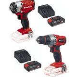 Odea Einhell Te-Ci 18/1 Akülü Vidalama Einhell Te-Cd 18/2 Akülü Matkap 2x2.5 Akü ve Şarj Starter Kit