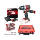Odea Einhell Tp-Cd 18/60 Li Bl Akülü Vidalama Seti (2,5 Ah Akü ve Şarj Cihazı, 32 Parça Uç Seti ve Çanta Dahildir)