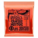 Odea Ernie Ballu Sıska Üst Ağır Alt Slinky 7-String Nikel Yara Elektro Gitar Dizeleri 10-62 Ölçer - 3 Renk Sunburst