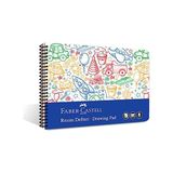 Odea Faber-Castell Resim Defteri, 25X35 Cm, 30 Yaprak, Pp Kapak, Spiral Cilt, 120G Kağıt, Kolay Koparılabilir Sayfalar, Boyama Teknikleri Sayfası Içerir - 41 Delft Blue