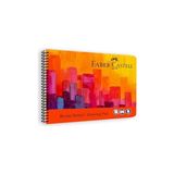 Odea Faber-Castell Resim Defteri, 35X50 Cm, 30 Yaprak, Sert Karton Kapak, Spiral Cilt, 120G Kaliteli Kağıt, Perforajlı Sayfalar, Boyama Teknikleri Sayfası - 41 Delft Blue