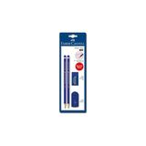 Odea Faber-Castell Sınav Seti, Hb Kalem, Silgi ve Kalemtraş | Sınav Seti - 41 Delft Blue