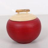 Odea Fanus Doğal Bambu Saklama Kutusu 13X13 cm - 001-Renkli