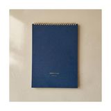 Odea Fark Tanıtım | Paperto. Spiralli Tarihsiz Günlük Planlayıcı, A4 (21 × 29,7 Cm), 60 Yaprak, 110 gr Ivory Kağıt, Günlük Plan Defteri (Türkçe) - 41 Delft Blue