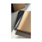 Odea Fark Tanıtım Spiralli Defter, Siyah Kapaklı B5 Boyutunda (182X257 Mm), 100 Yaprak (Çizgisiz)