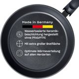Odea Fissler Ceratal Comfort Orbit Black Yapışmaz Tava Siyah 24 cm