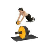 Odea Fitness Karın Egzersiz Aleti Ab Roller 2x Tekerlekli Mekik Ev Spor Incelme Kas Yapma Aleti S309