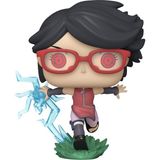 Odea Funko Pop! Animation: Boruto: Naruto Next Generations - Sarada With Sharingan - (DipCamo)Charcoal-White