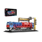 Odea G2000 Yük Treni Montaj Seti, Kaideli, Lokomotif Şehir Kamyonu Maket Seti, 66021, Yetişkin Araba Severler Için Model, Kız ve Erkek Çocukları Için Hediye Fikirleri, Ev Dekorasyonu, 1980 Parça - 0 Siyah - 1 - 1,5 Yaş