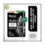 Odea Garnier Skin Naturals Kömürlü Kağıt Yüz Maskesi Siyah Yosun