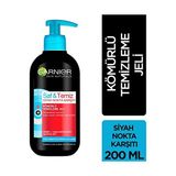 Odea Garnier Skin Naturals Saf & Temiz Siyah Nokta Karşıtı Kömürlü Temizleme Jeli 200 ml 1 Paket (1 x 200 Ml)