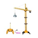 Odea Giffy / Oyuncak 128 cm Dev Boy Uzaktan Kumandalı Tam Otomatik Gövdesi ve Halatı Hareketli Şarjlı Kule Vinç