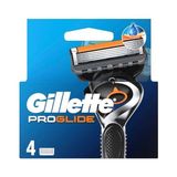 Odea Gillette Fusion Proglide Yedek Tıraş Bıçağı 4 Adet - 000-Siyah