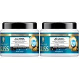 Odea Gliss 400 ml X2 Nemlendirici Saç Maskesi | 4 Etkili Yapılandırıcı Formül | Onarıcı Yoğun Bakım Gücü