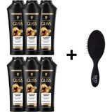 Odea Gliss Ultimate Repair Keratin Yıpranmış Kuru Saçlar -Derinlemesine Güçlendirici Şampuan 400 ml x 6'lı