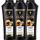 Odea Gliss Ultimate Repair Şampuan 400ML x 3'lü Set